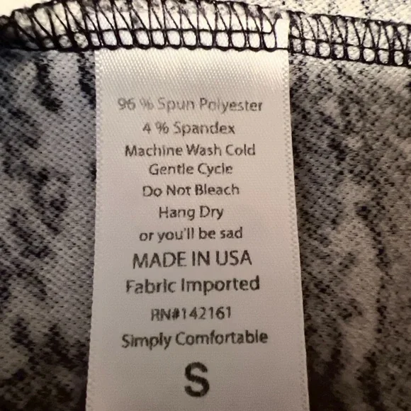 Lula roe zebra print basic pencil skirt size small - Picture 3 of 3